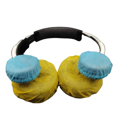 Copertine per cuffie monouso morbide e comode 50pcs / sacchetto per la protezione da sporcizia e polvere