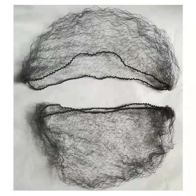 Linee elastiche molli invisibili retina di nylon di Brown di colore nero del caffè per le parrucche