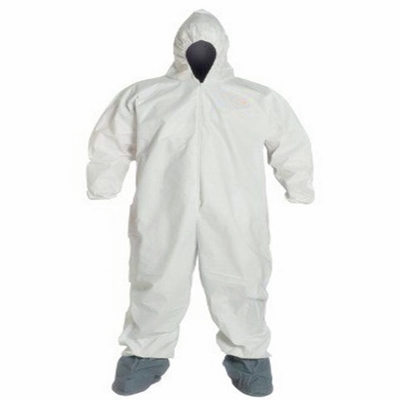 Tipo vestito protettivo eliminabile bianco della tuta eliminabile di 3b 4b