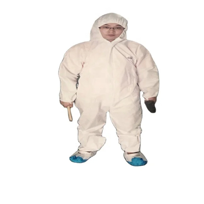 Abbigliamento monouso con zip unisex a corpo intero con protezione a livello