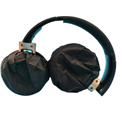 Disposable White Non Woven Ear Hook Headphone Covers Pack di 50pcs/bag Previene la polvere sporca