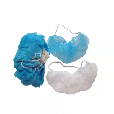 Copribarba monouso in PP non tessuto 45x20cm, confezione da 100 pezzi