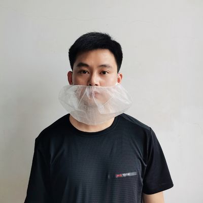 Copribarba in tessuto non tessuto monouso certificato ISO CE ed ecologico